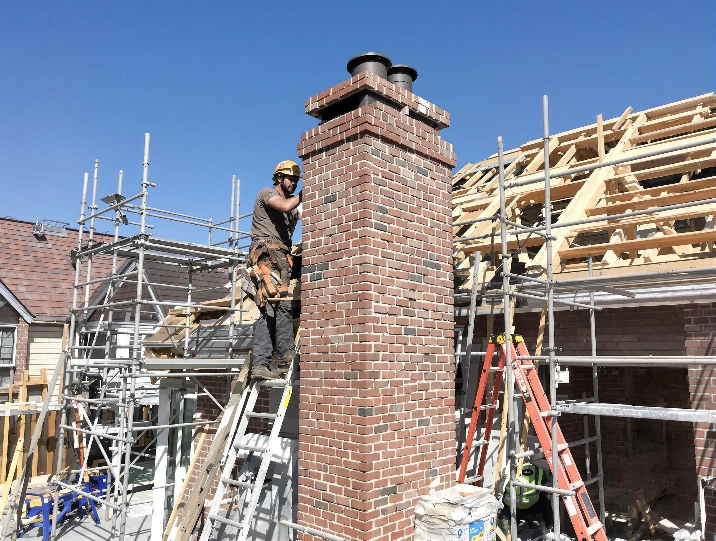 New chimney installation completed by El Cerro Chimney Sweep in El Cerro, NM