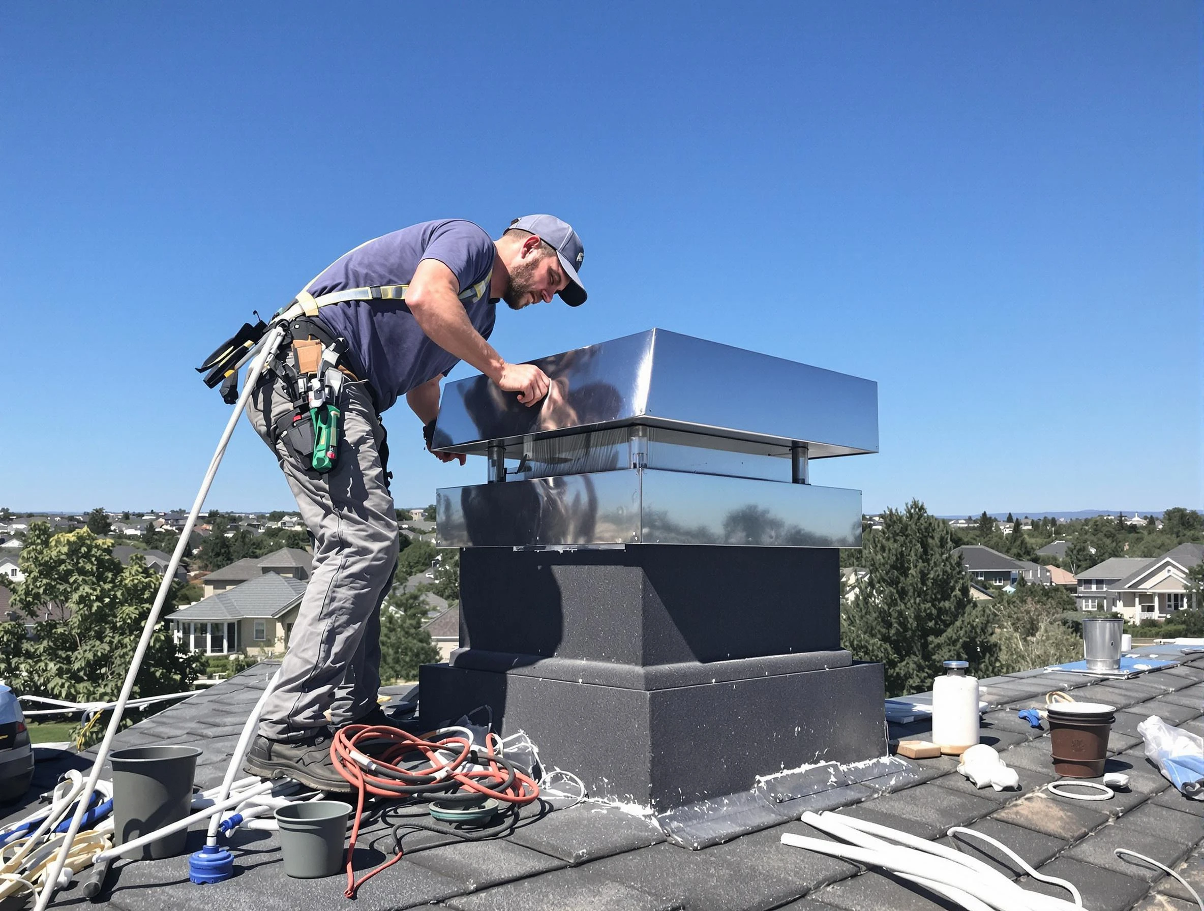 Chimney Cap Services in El Cerro