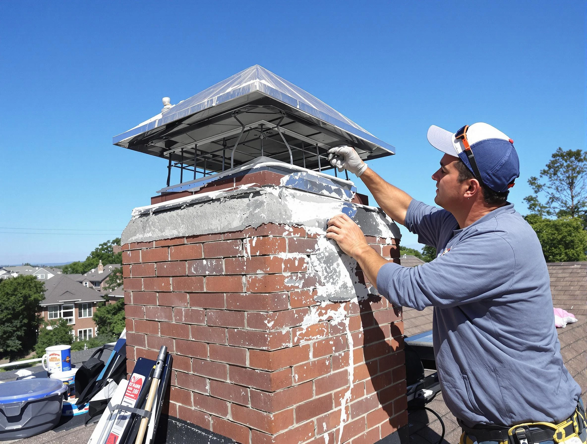 Chimney Crown Services in El Cerro