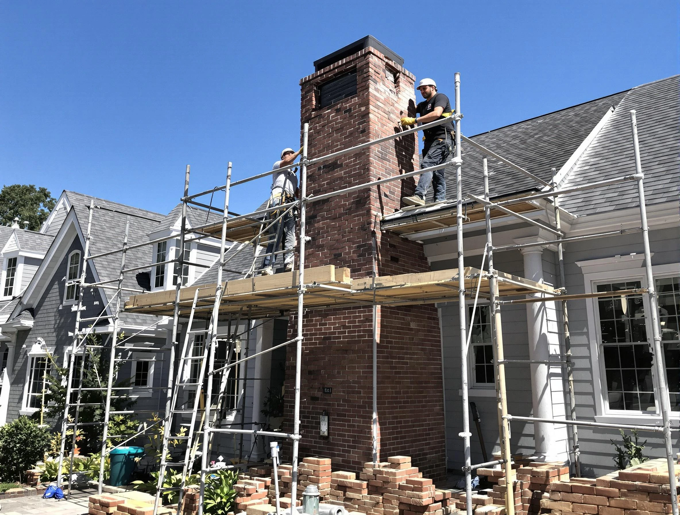Chimney Rebuilding in El Cerro